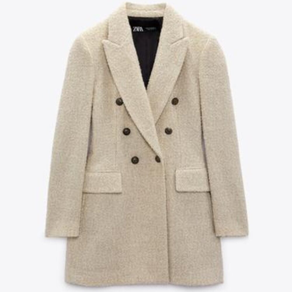 Zara Coat/ Can be worn as Dress Size S